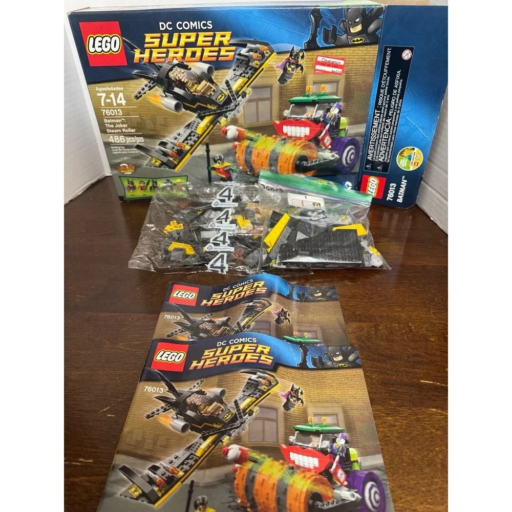 Lego Super Heroes: 76013 Batwing Vehicle Only + Box & Manuals - Incomplete Set